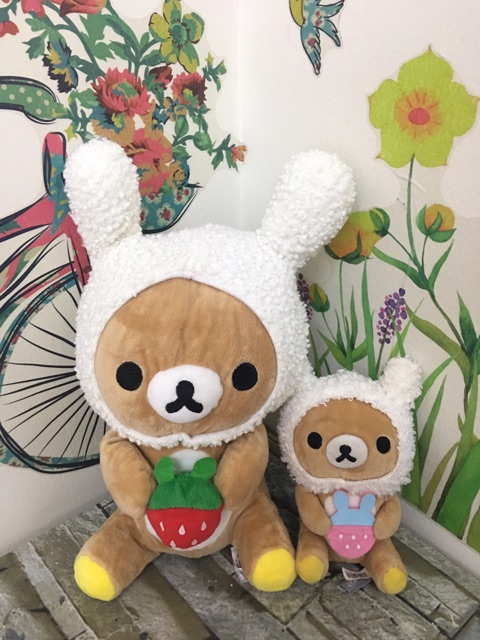 Set 2 gấu bông 12-30cm nhìu mẫu