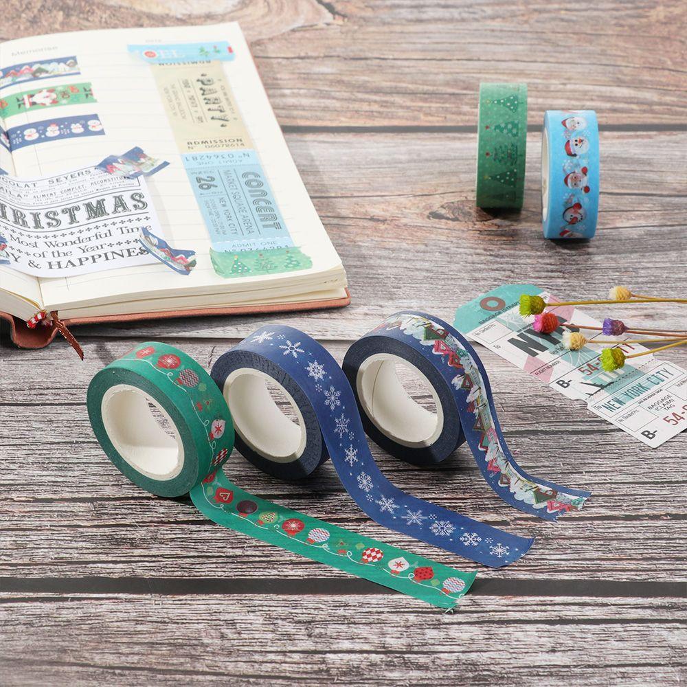 1 Cuộn Băng Keo Dán Trang Trí Album Ảnh Họa Tiết Giáng Sinh