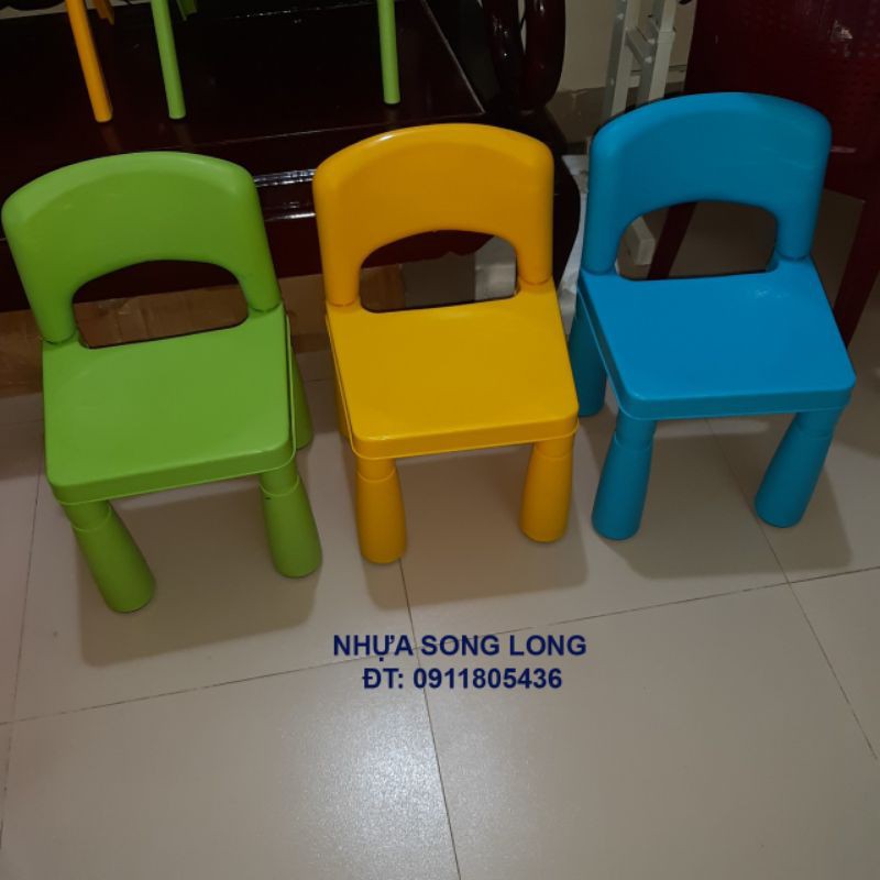 bộ bàn ghế trẻ mầm non 1 bàn 2 ghế | BigBuy360 - bigbuy360.vn