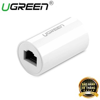 Đầu nối mạng RJ45 hình tròn màu trắng UGREEN 20391 - Hàng Chính Hãng