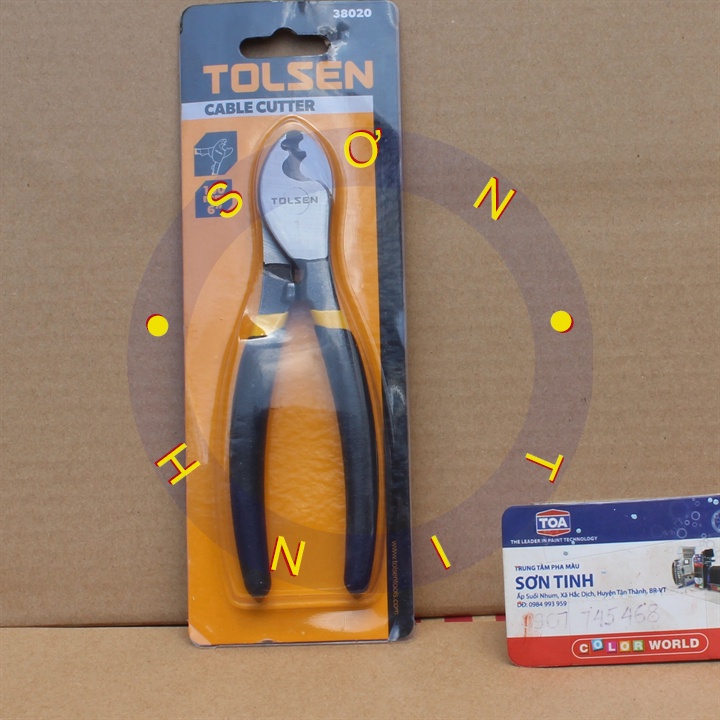 Kềm cắt cáp điện Cable cutter TOLSEN 6in 8in 10in tolsen 38020 38021 38022