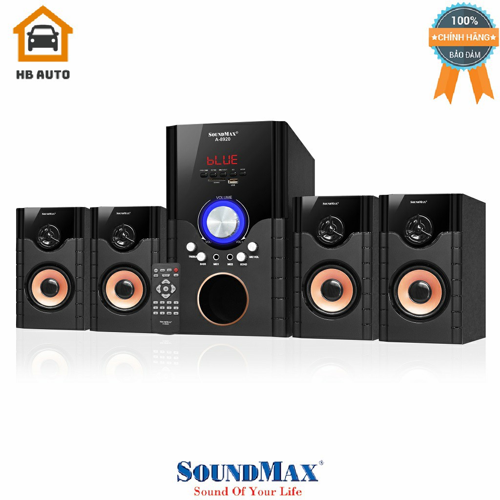Loa Bluetooth Soundmax A8920 4.1 70W Karaoke Speaker Hàng chính hãng