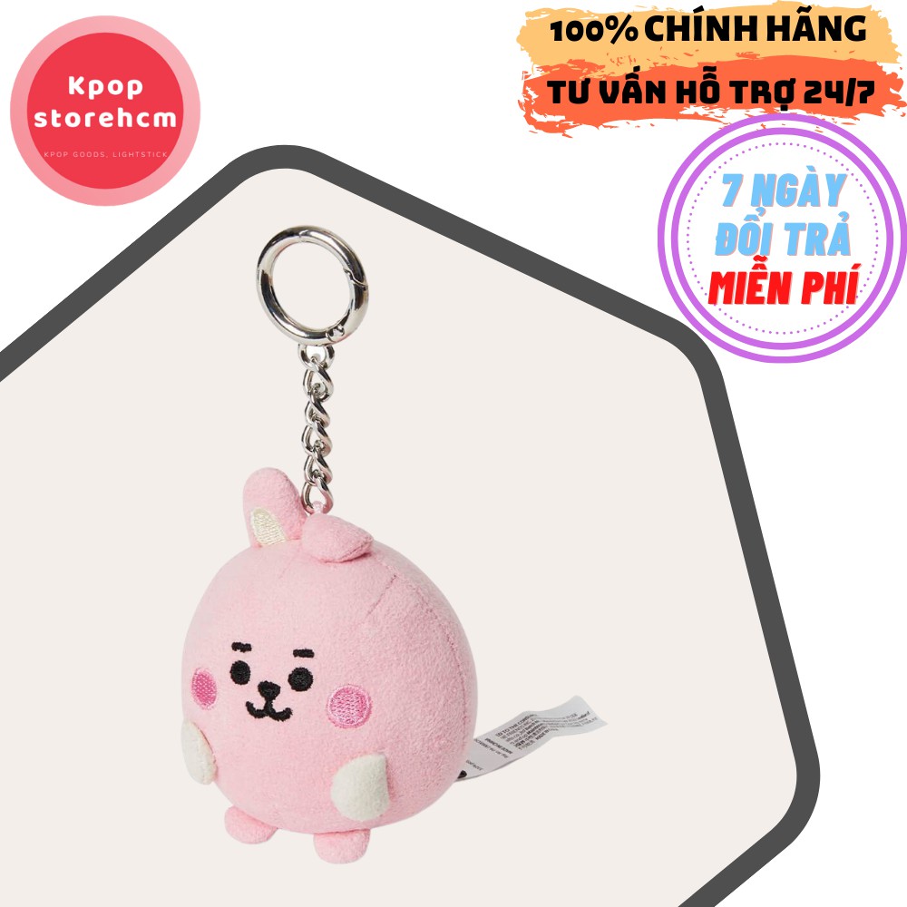 Móc khóa bông tròn PONGPONG KEYRING BABY BT21 COOKY KPOPSTOREHCM BTS JUNGKOOK