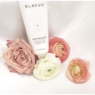 [CÓ HÓA ĐƠN LOTTEDUTYFREE] Sữa rửa mặt Klavuu PURE PEARLSATION REVITALIZING FACIAL CLEANSING FOAM 130ml