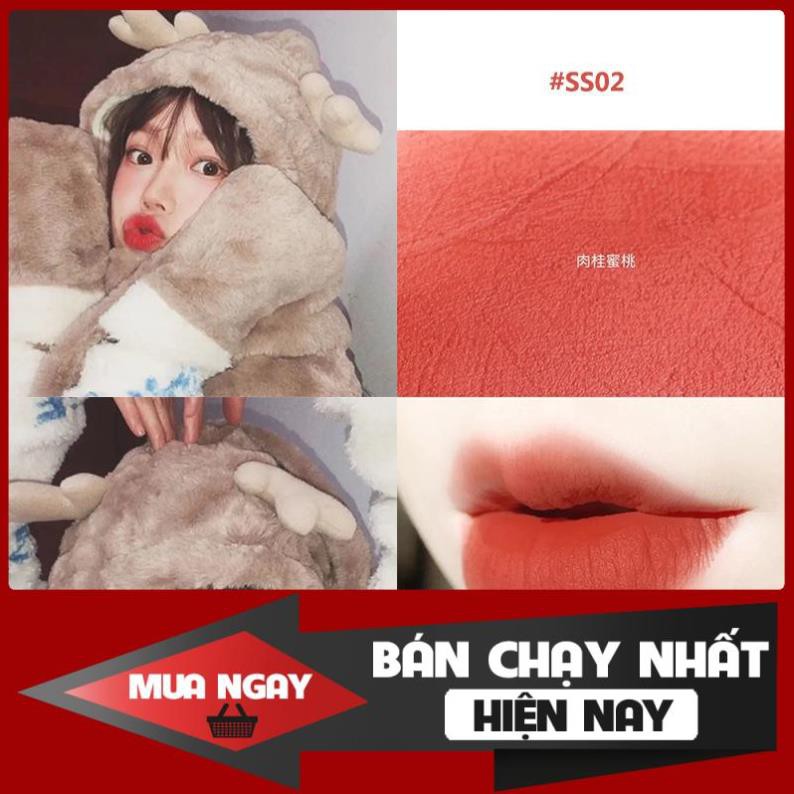 HQHQ17 Son lì DAIMANPU mềm mịn như nhung chống thấm nước chống khô môi lâu trôi MM | BigBuy360 - bigbuy360.vn