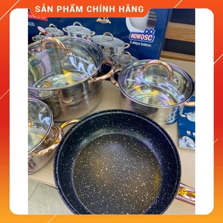 [ VÔ ĐỊCH GIÁ ] BỘ NỒI INOX HOFFNER THƯƠNG HIỆU  ĐỨC