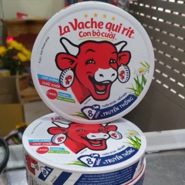 PHÔ MAI CON BÒ CƯỜI HỘP 120G (8 MIẾNG) | BigBuy360 - bigbuy360.vn