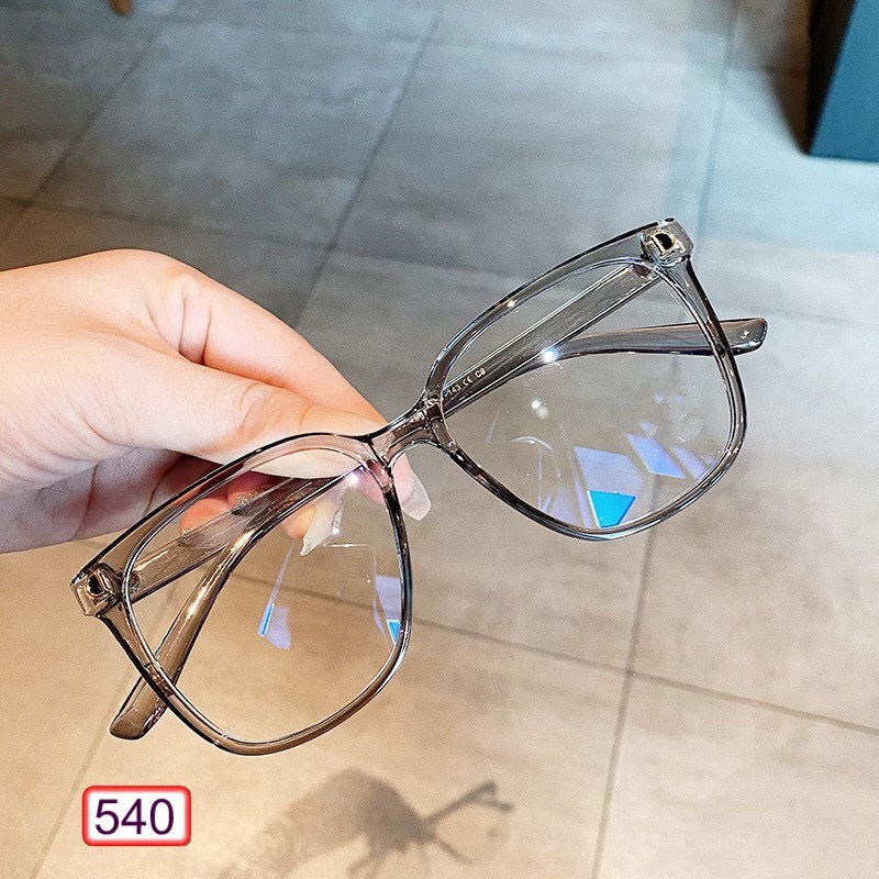 Kính Form tròn Nam Nữ 540 Chất liệu nhựa hàn quốc kiểu dáng hot trend