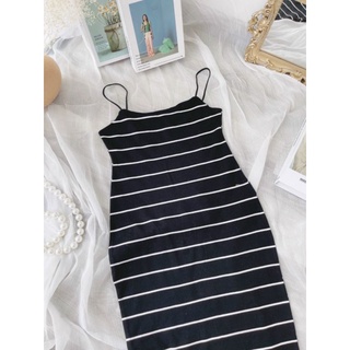 Đầm body 2s sọc siêu xinh.