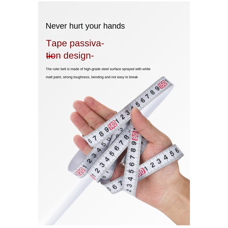 Thước Dây Bằng Thép 5m / 3m Độ Chính Xác Cao Chuyên Dụng Cho Đo Gỗ Xiaomi Sata