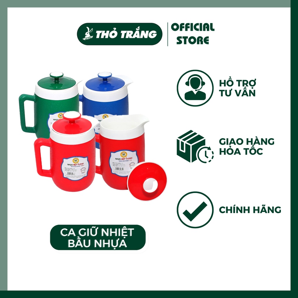 Ca nhiệt 600 - 900 - 1300 - 2000 ml nhựa Hiệp Thành