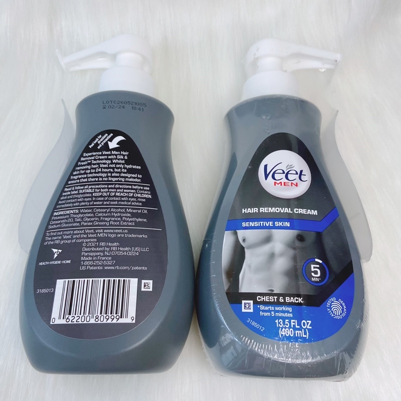 Kem Tẩy Lông Nam Giới VEET Men