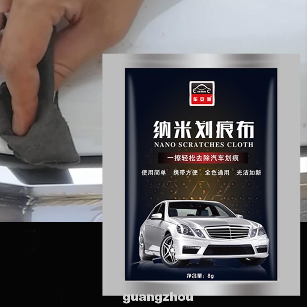 Reusable Cleaning Magic Auto Mini Car Polish Surface Repair Rust Stains Scratch Removal Cloth