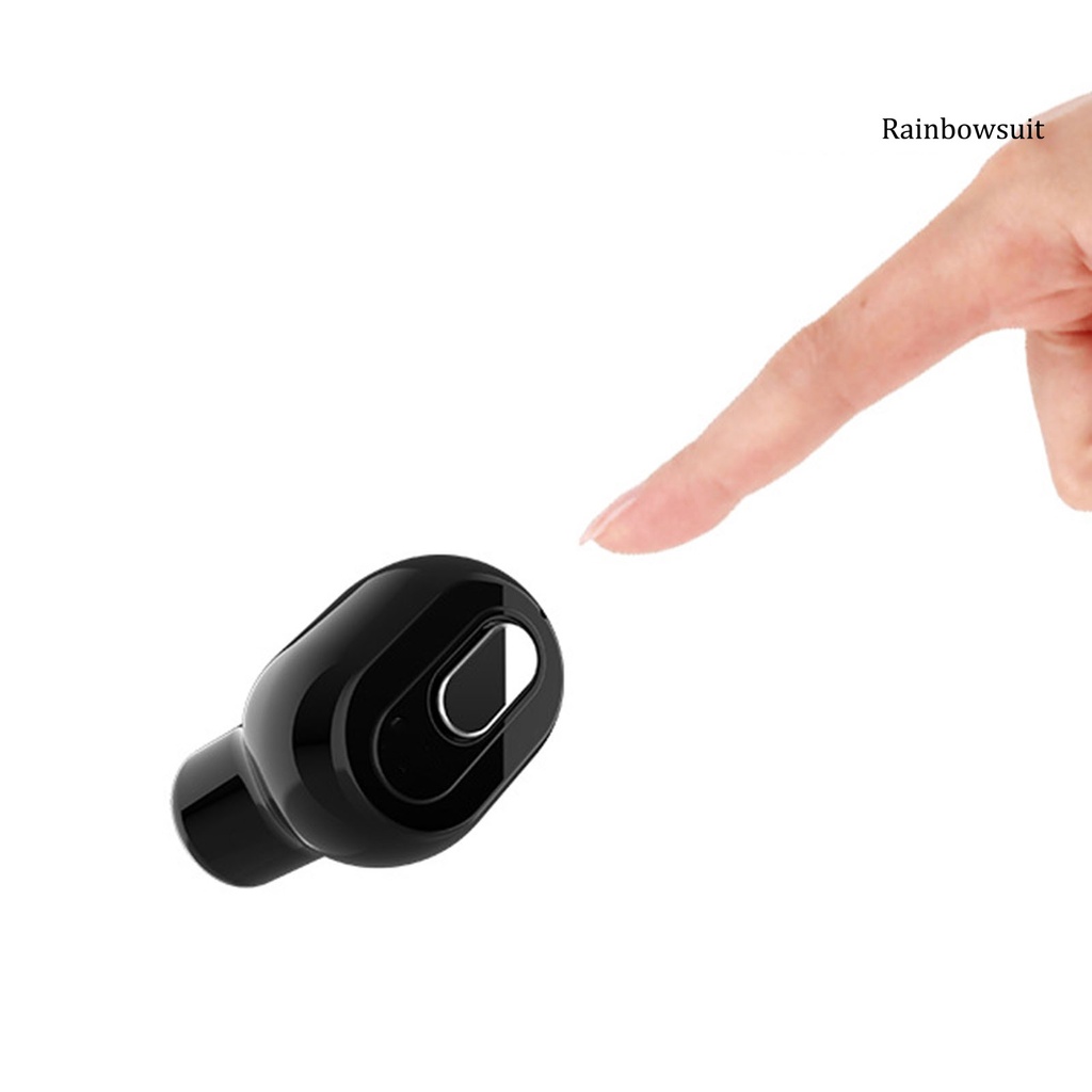 RB- Single Ear Earbud In-ear Wireless Intelligent HD Stereo Earphone for Business