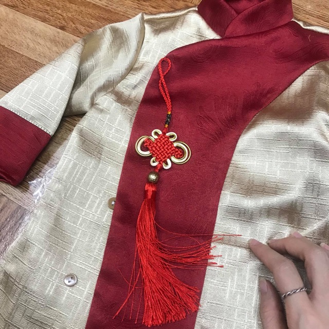 Áo dài cho bé trai thanh lý 15-18kg