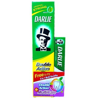 Kem đánh răng Darlie Double Action 225g - Tặng tuýp nhỏ