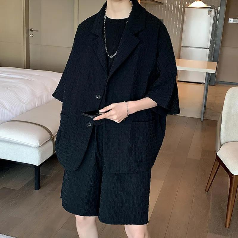 Set Áo Khoác Ngắn Tay + Quần Short Thời Trang Nam