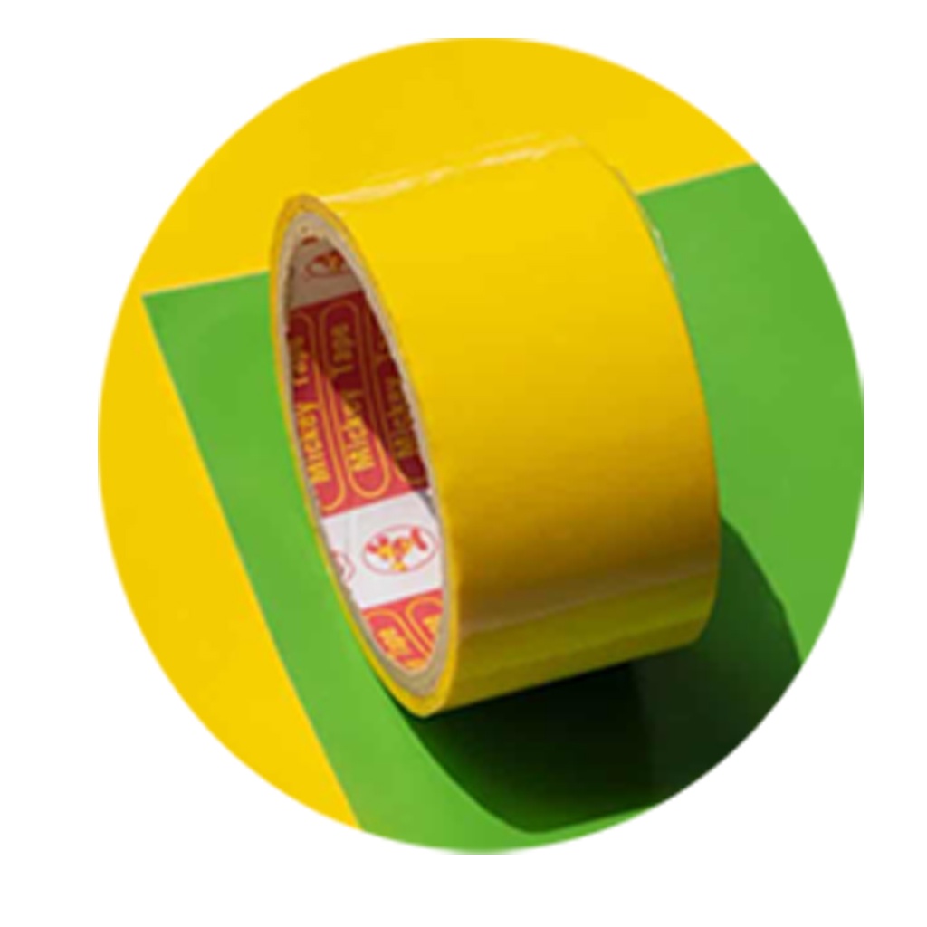 Băng dính Màu OPP đóng hàng - 100yard - Bản rộng 4.7cm