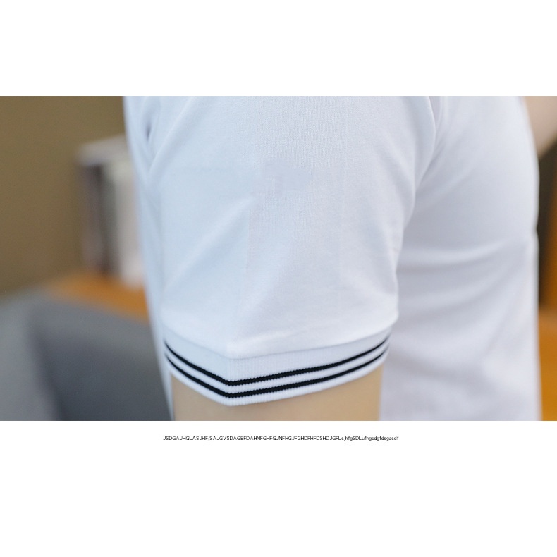 Áo Thun POLO Plus Size Tay Ngắn Trẻ Trung Cho NamTTE108