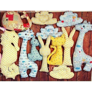 Bản vẽ rập giấy tự may thú bông handmade
