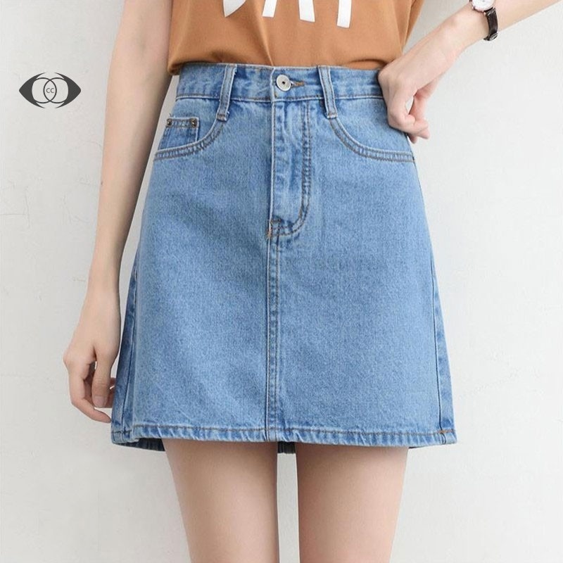 Bd-a Váy denim Năng Động Cho Nữ