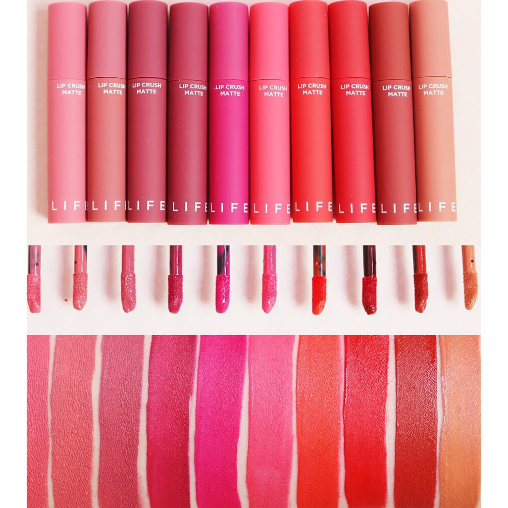 Son Kem Siêu Lì It’s Skin Lip Crush Matte Life Color