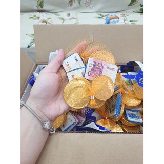 SOCOLA Pháp Hình đồng tiền Euro (100g/túi)