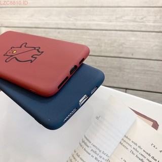 Ốp lưng mặt nhám hình gấu cho điện thoại Samsung note3 note4 note5 note8 note9