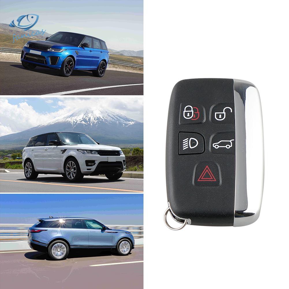 Vỏ Chìa Khóa 5 Nút Cao Cấp Cho Xe Land Rover Lr4 Range Rover