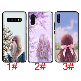 Ốp Lưng Hình Cô Gái Xinh Xắn Cho Điện Thoại Samsung A94 A81 A71 A51 A41 A70 A70S A60 A50 A50S A40 A40S A30 A30S A20 A20S A10 A10S