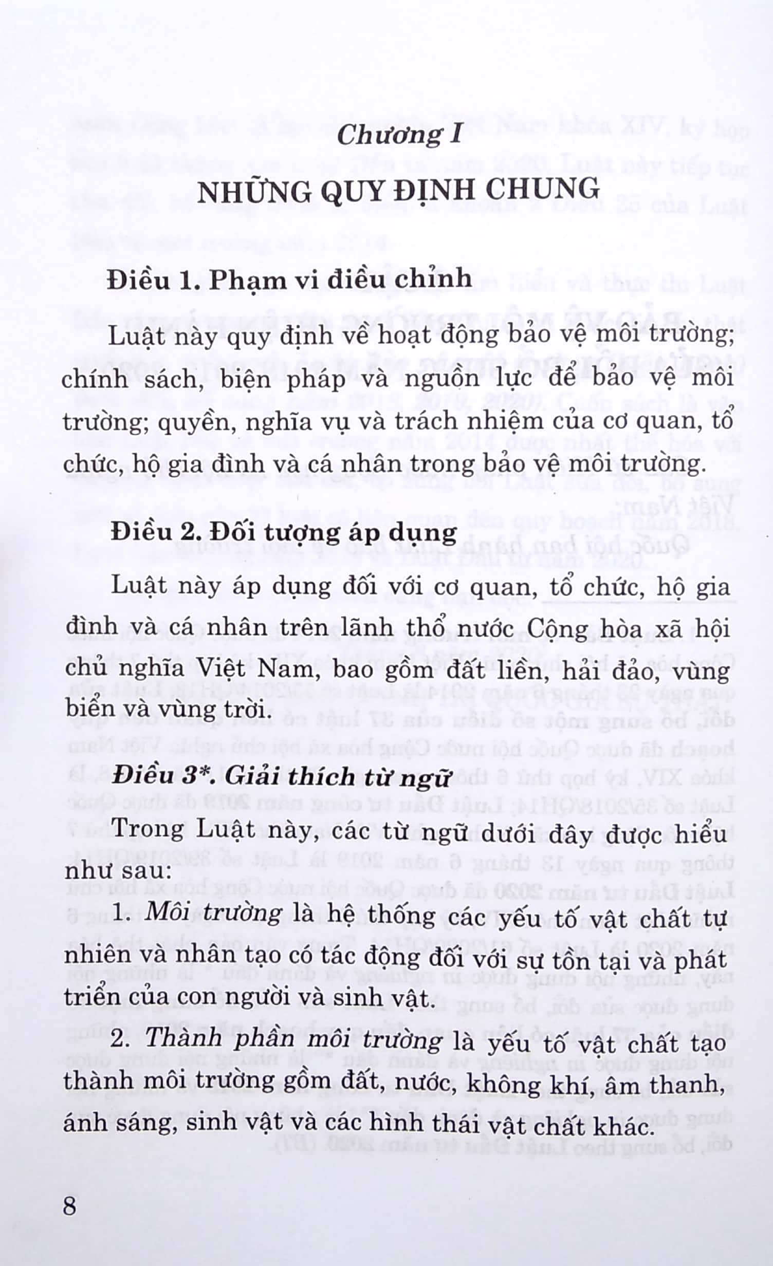 Sách Luật Bảo Vệ Môi Trường (Hiện Hành, Sử Đổi, Bổ Sung 2018,2019,2020)