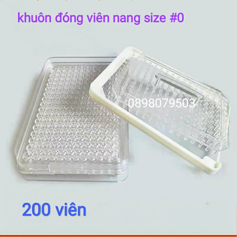 Vỏ nang rỗng 1000 vỏ gelatin size #0 màu xanh lá