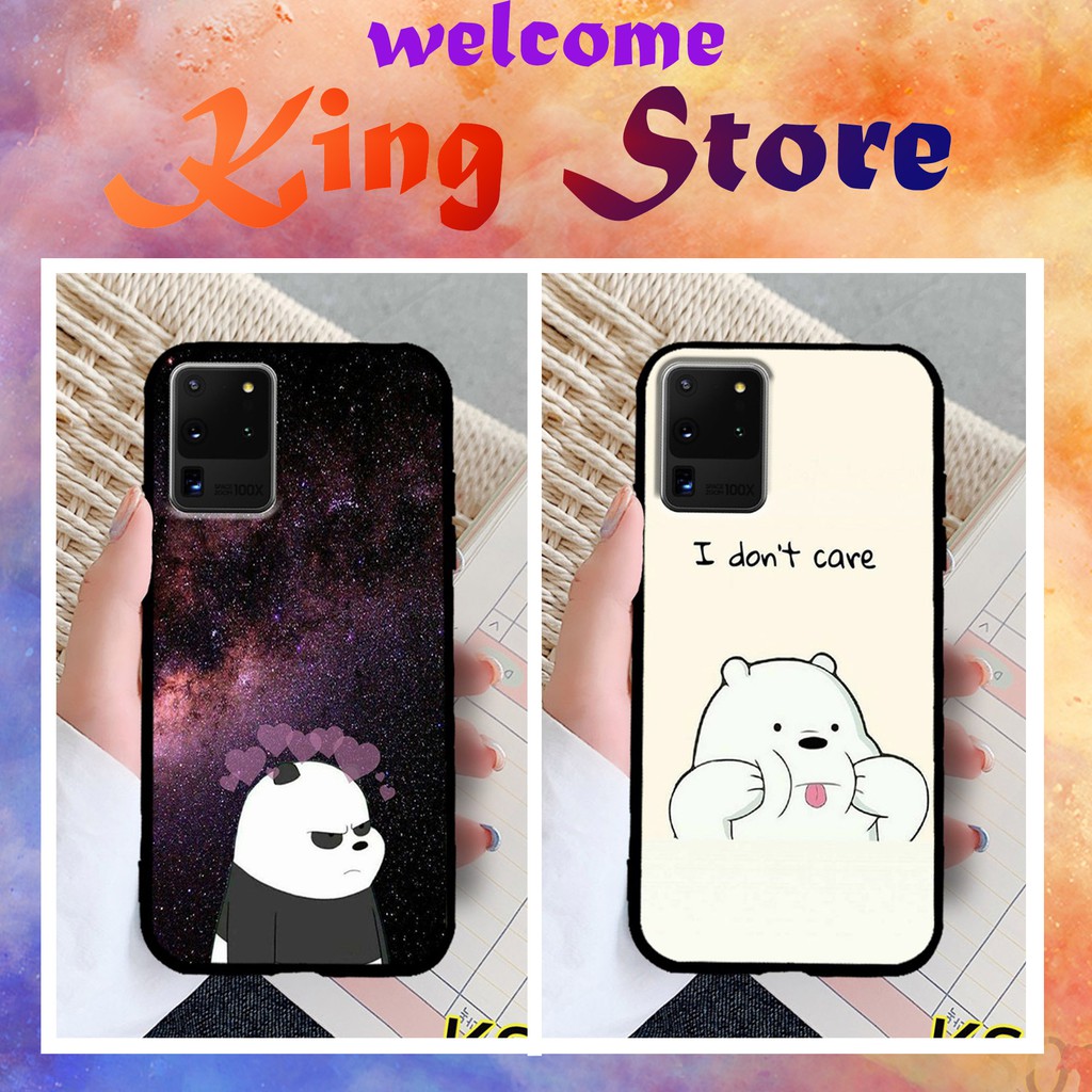 Ốp lưng Samsung S20/S20 PLUS/S20 ULTRA in hình Gấu Bear siêu đẹp, độc, lạ_KINGSTORE.HN_Ốp SS S20/S20 PLUS/S20 ULTRA
