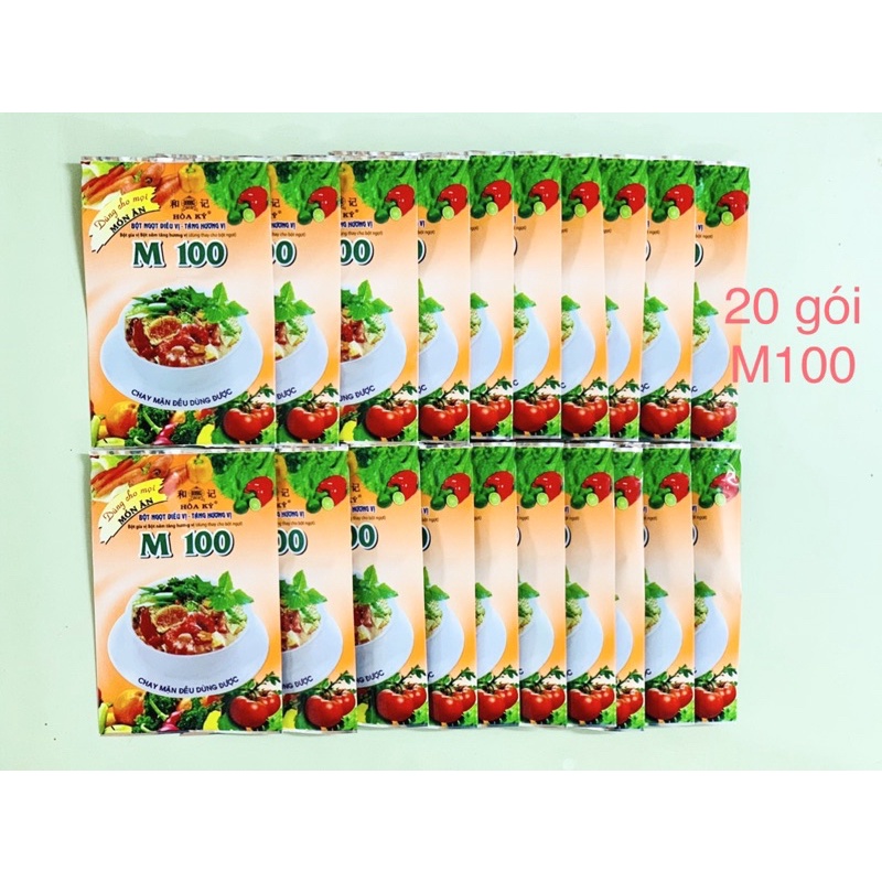 [ 20 gói] BỘT M100