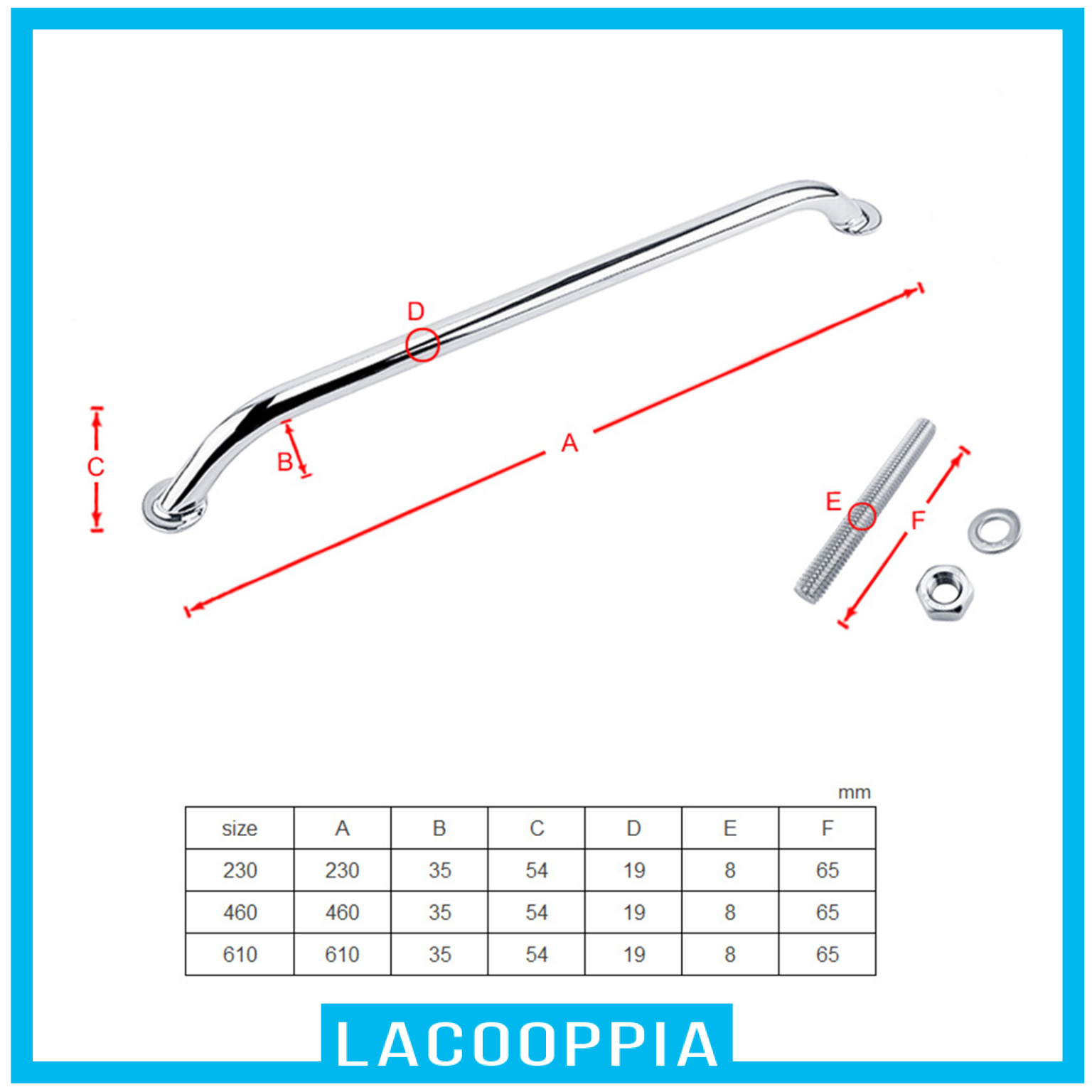 Tay Nắm Cửa Cao Cấp Bằng Thép Không Gỉ