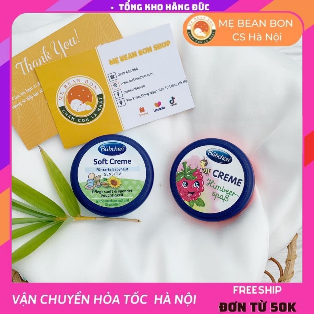 Kem bôi Dưỡng Nẻ mặt gót chân chống hăm cho bé Bubchen Soft Creme của Đức 20ml - mẹ bean bon