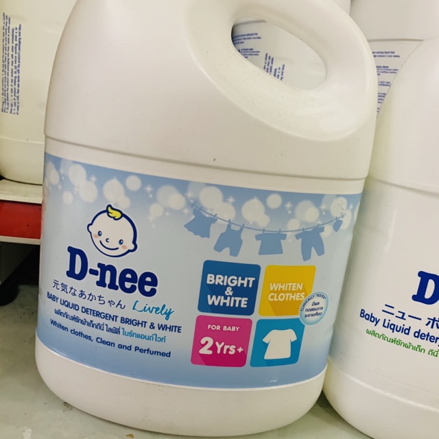 Nước Giặt Quần Áo Em Bé Dnee 3000ml