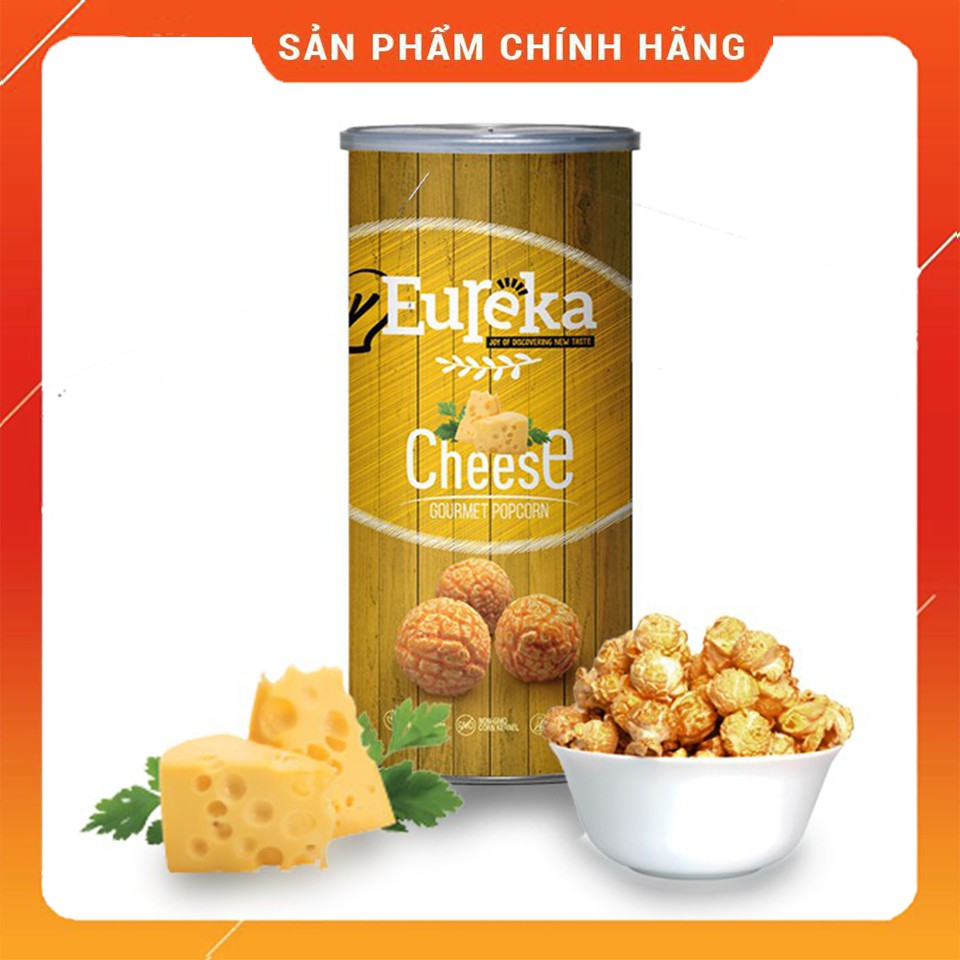 Bỏng ngô Eureka nhập khẩu Malaysia vị Phomai ( cheese)