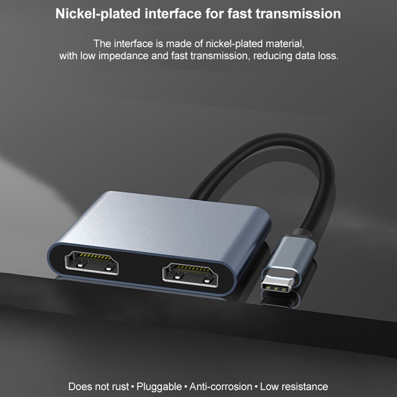 Bộ Chuyển Đổi Hub Type-C Sang Hdmi 4k Usb C | BigBuy360 - bigbuy360.vn