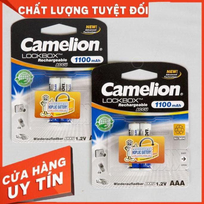 Bộ 2 Pin Sạc AA CAMELION 1100mAh Cao Cấp