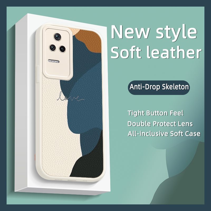 Heat dissipation cartoon Phone Case For Xiaomi Redmi K40S funny cute leather youth taste advanced Cartoon The New protective