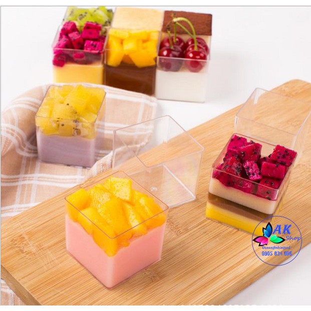 SET 10 HỘP ĐỰNG BÁNH MOUSSE 4245