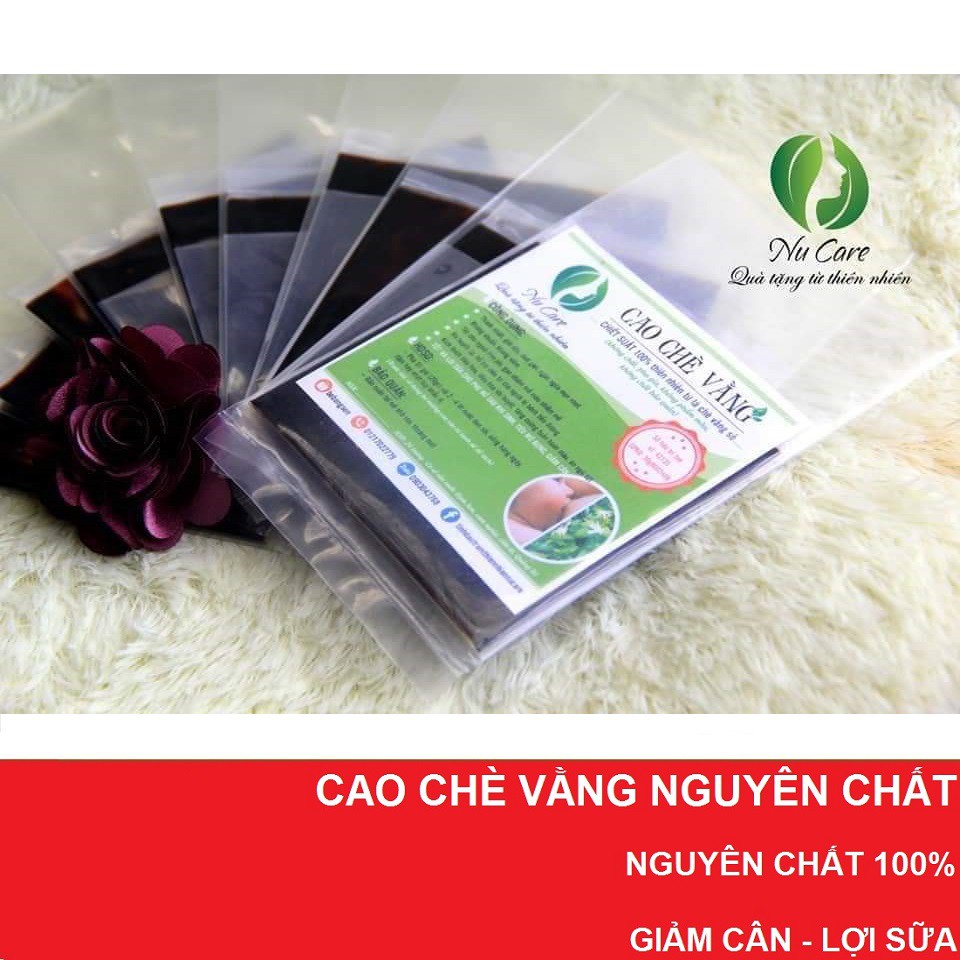 [Combo Mẹ Và Bé] 20 Miếng Cao Chè Vằng Quảng Trị + 1 Tinh Dầu Tràm Gió Cao Cấp Nu Care