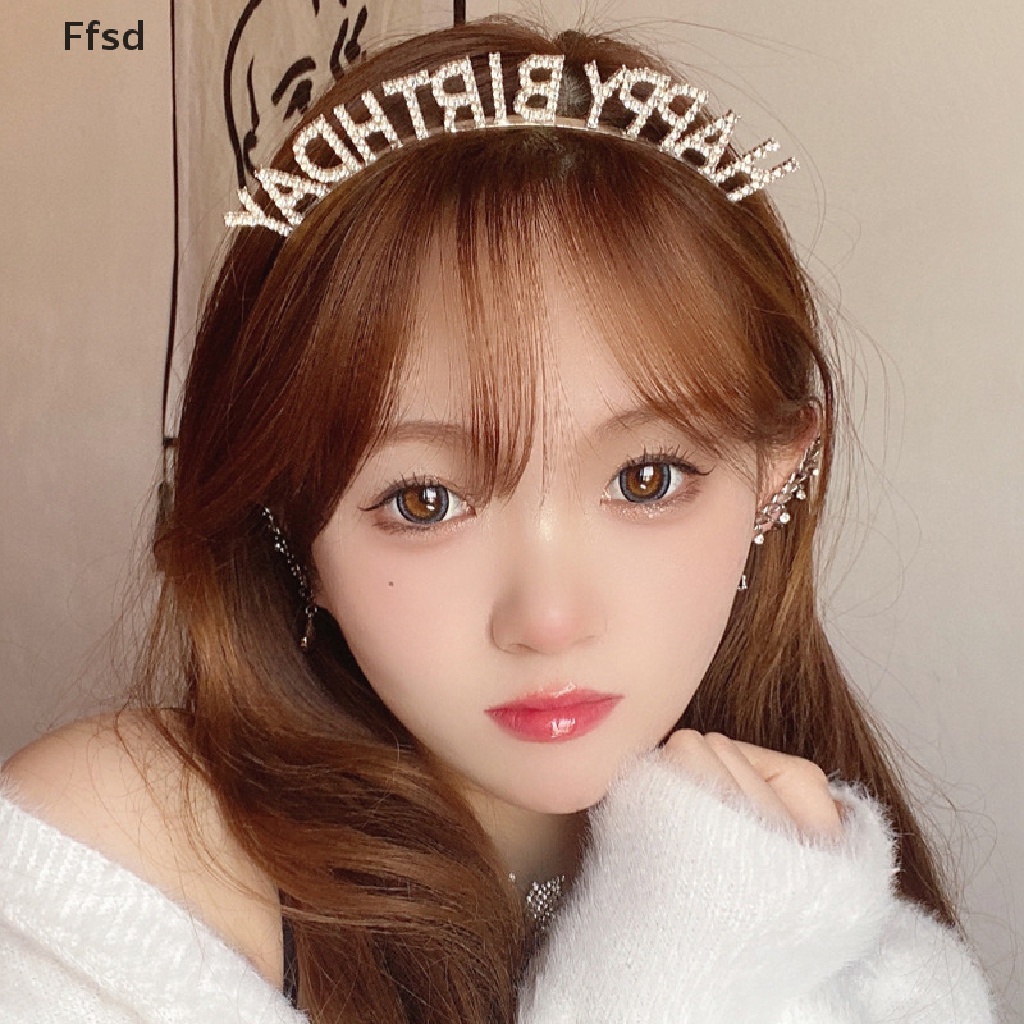 {Ffsd} Băng Đô Chúc Mừng Sinh Nhật Âu Mỹ Cho Nữ * Hot