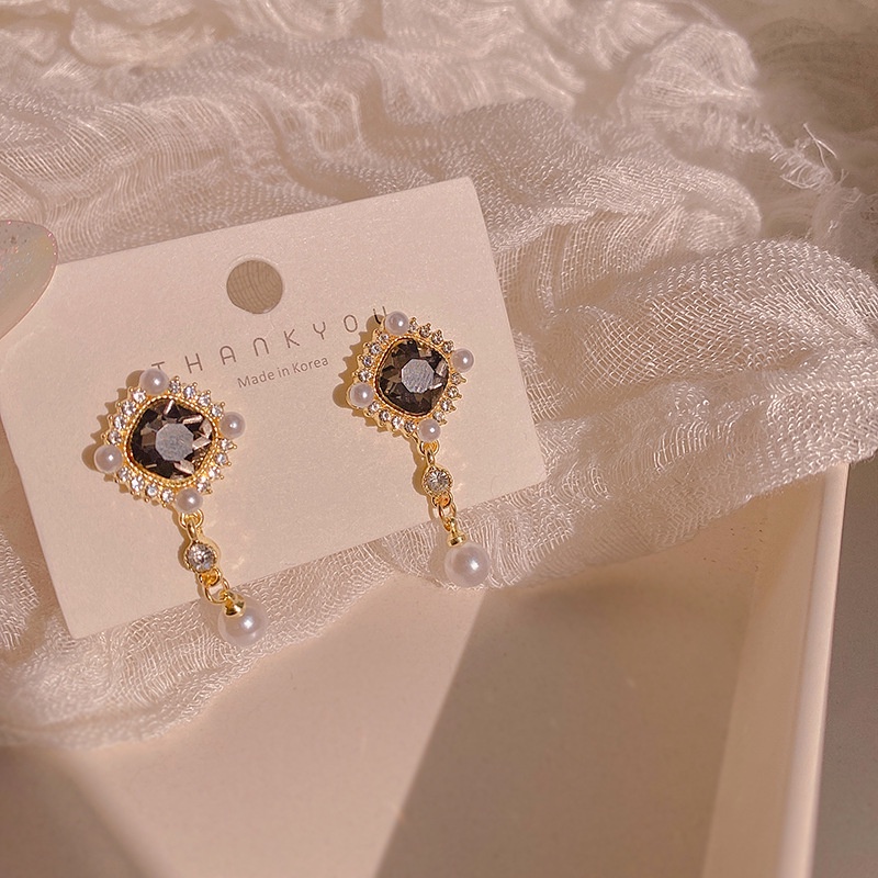 Bông Tai Ngọc Trai Thời Trang Hàn Quốc Đơn Giản