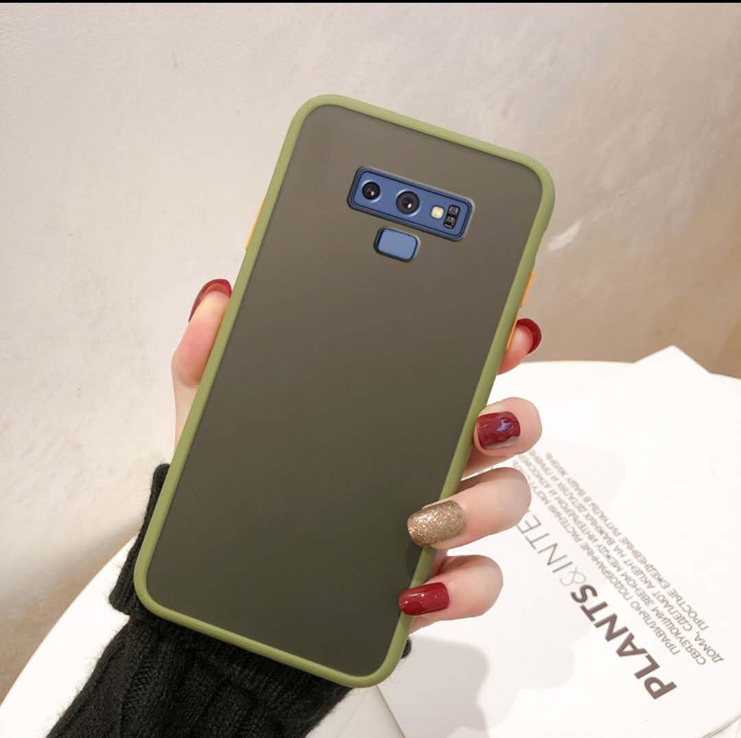 Ốp điện thoại silicon mặt nhám chống sốc cho SAMSUNG galaxy note 9