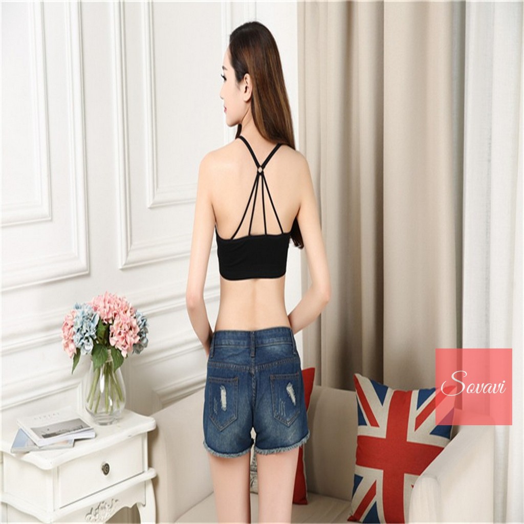 Áo bra thiết kế dây lưng quyến rũ AL016