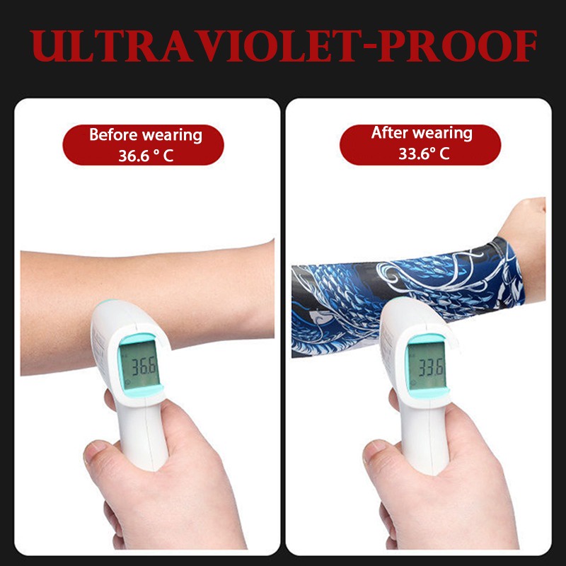 Găng Tay Chống Nắng Và Tia UV Bằng Nylon Tiện Dụng Khi Chạy Bộ / Đạp Xe