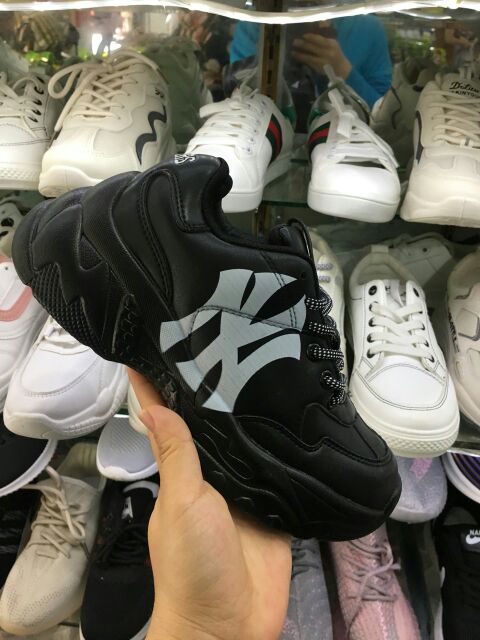 Giày sneakers đế 5cm NY New York Boston LA