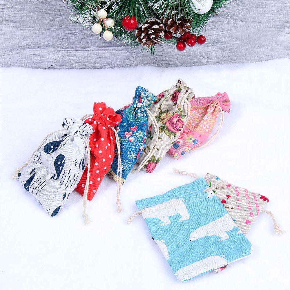Túi Dây Rút Đựng Quà Giáng Sinh / Đám Cưới Chất